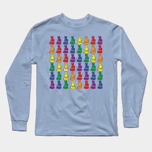 Pride Bunny Rabbit Colony Long Sleeve T-Shirt